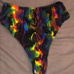 High cut rave bottoms